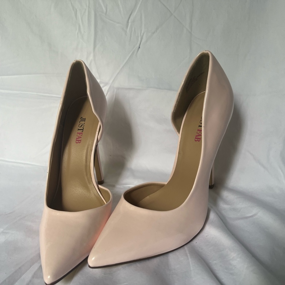 Just fab blush pink Barbie heels